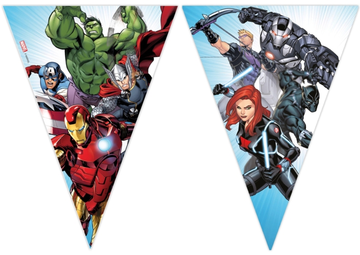 Avengers flagbanner 2,3 M