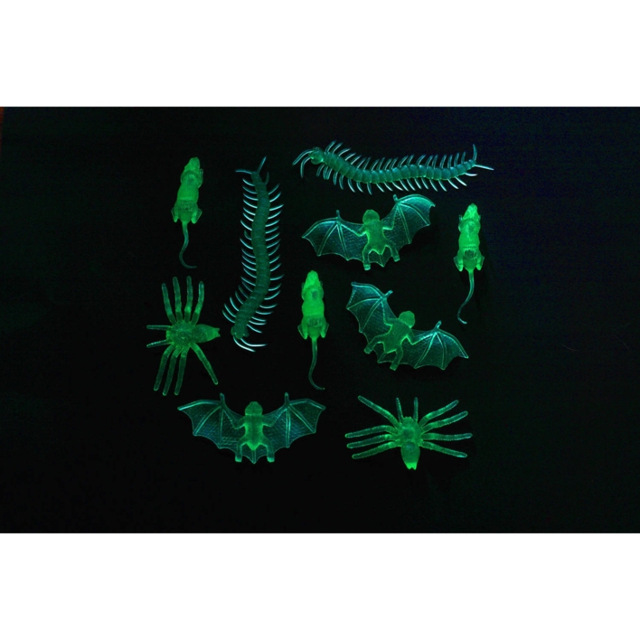 Glow in the dark insekter