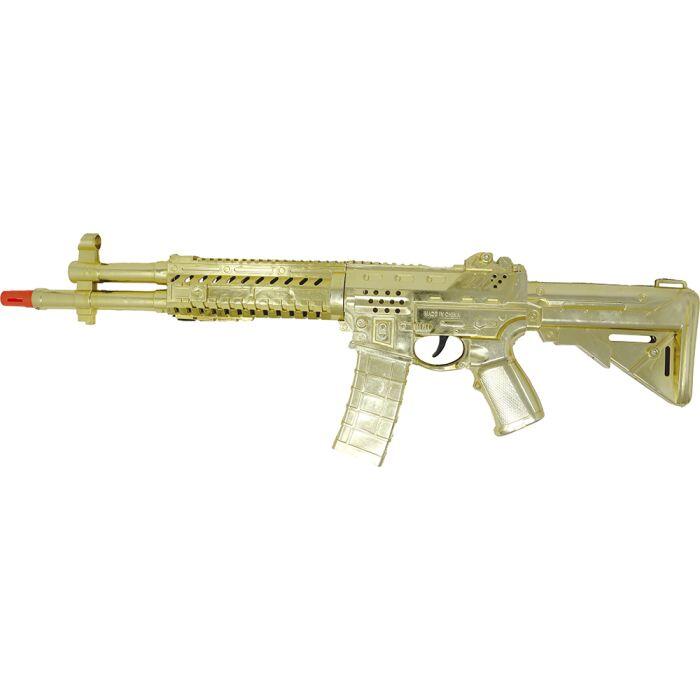 Guld metal riflet - 22 cm