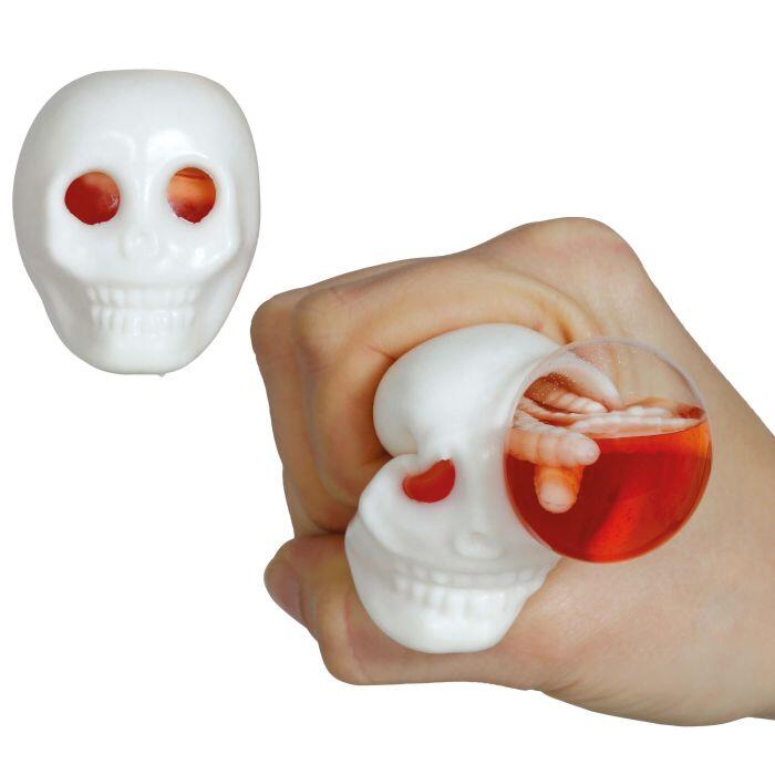 Halloween hjerner med orme -  8cm