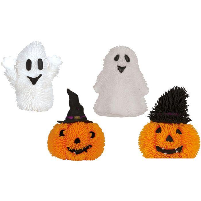 Halloween gummidukker - 12 styks - med lys - 7 cm