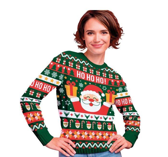 "HO HO HO" Julesweater til kvinder