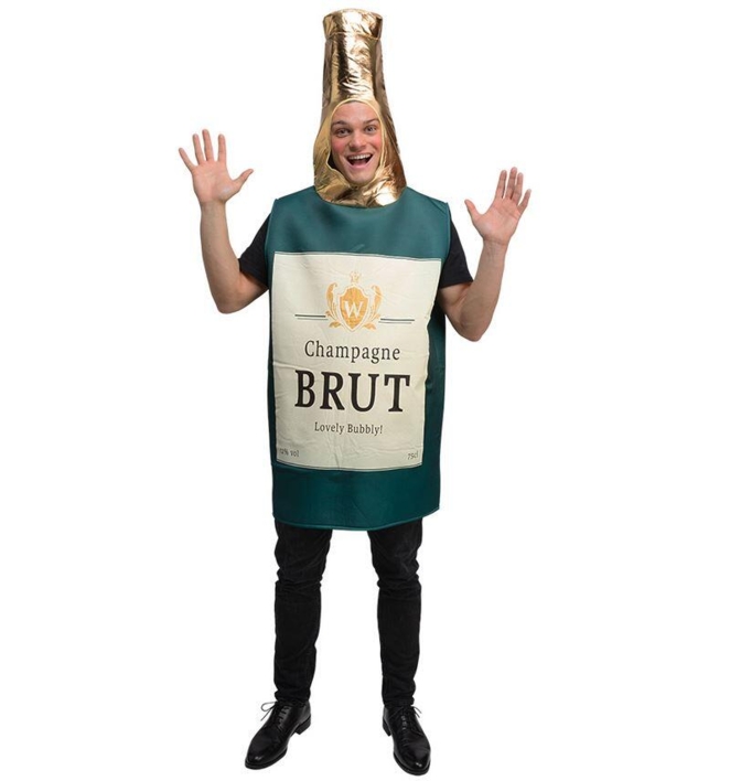 Champagne kostume