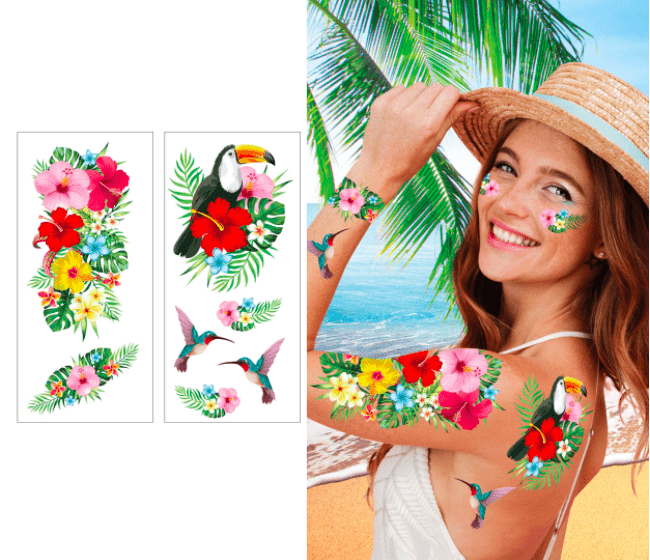 Falsk tatovering - Hawaii