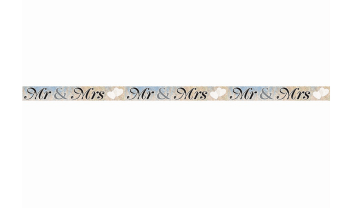 Mr & mrs banner 3,6 m