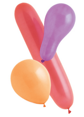 Festballoner - 100stk multifarvet