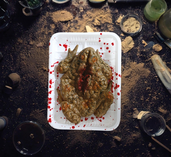 Halloween - Bakke med 1 stk Frø