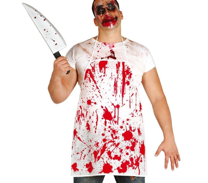 Blodig forklæde - Halloween