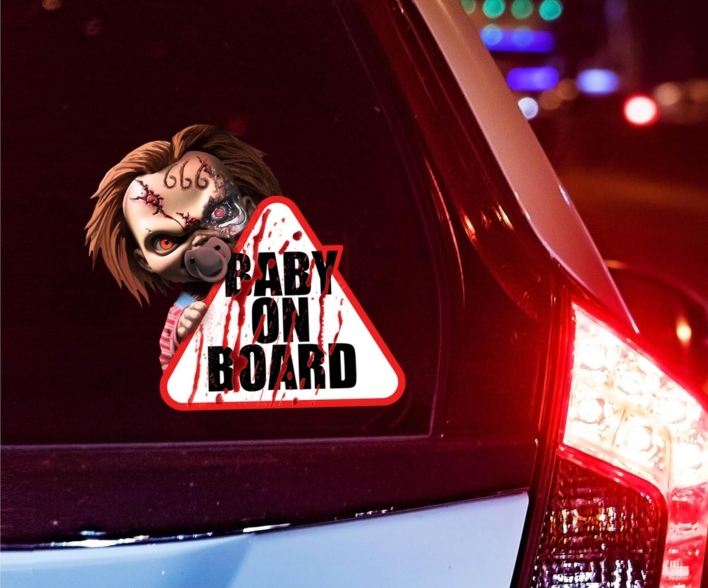"Baby on board" bil klistermærke