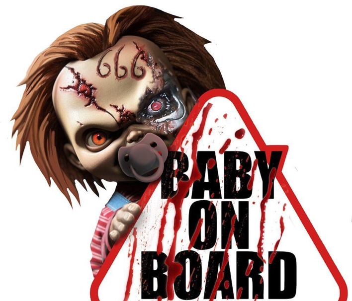 "Baby on board" bil klistermærke