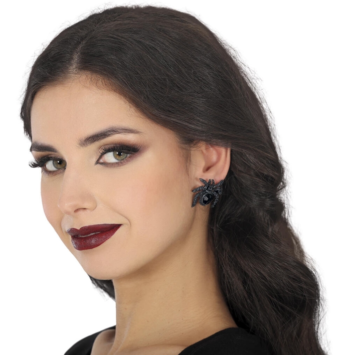 Øreringe - Edderkopper til huller i ørerne