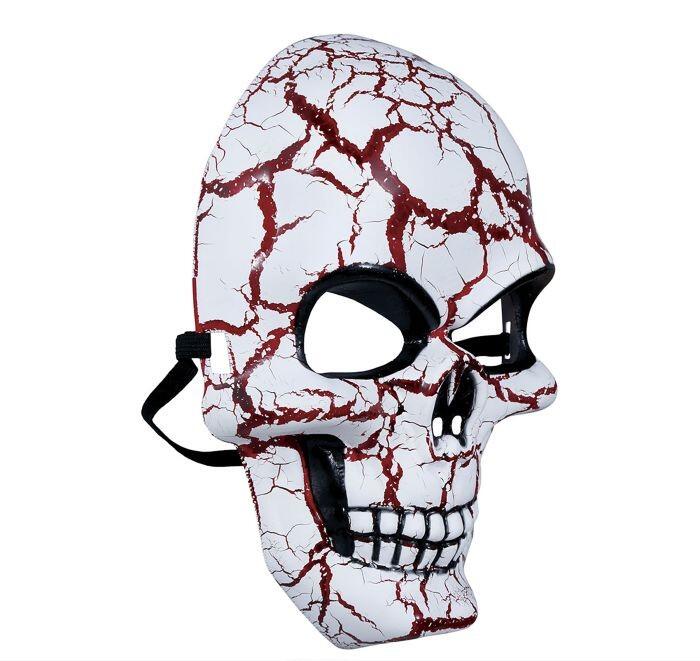 Blodig skelet maske - PVC