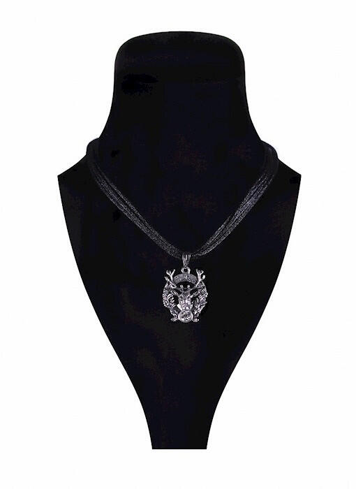 Tyroler halskæde - hjortevedhæng - oktoberfest