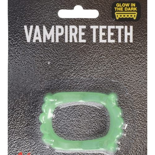 Vampyr gebis - Glow in the dark