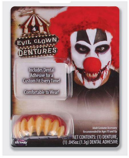 Killer clown tænder - gebis