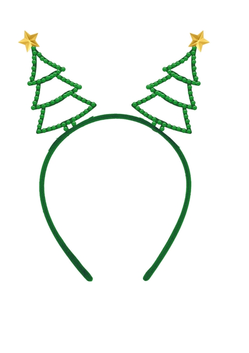 Hårbøjle - juletræer - Juletema