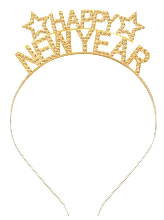 Hårbøjle - happy new year - nytårs tema