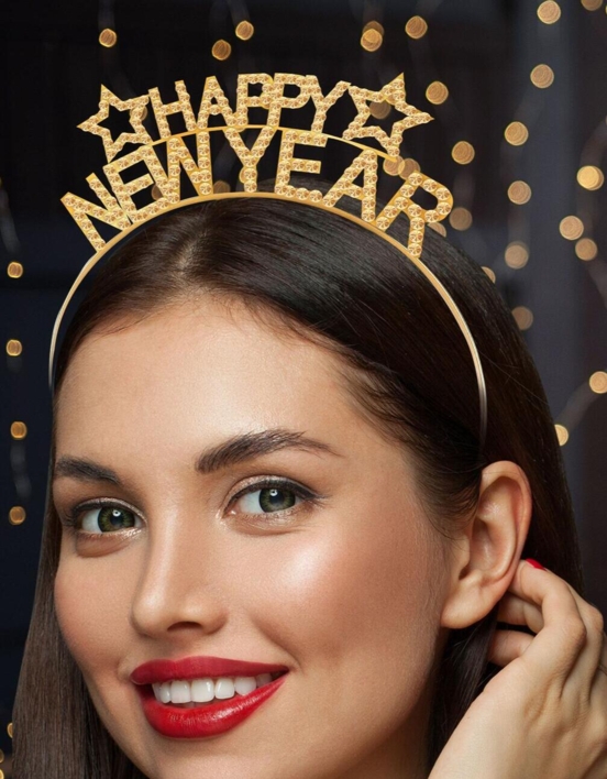 Hårbøjle - happy new year - nytårs tema