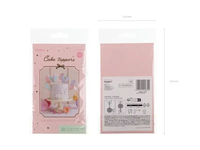 Sommerfugle kagetopper