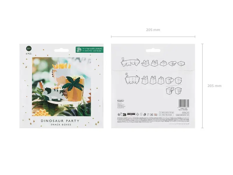 Dinosaur snackbægre
