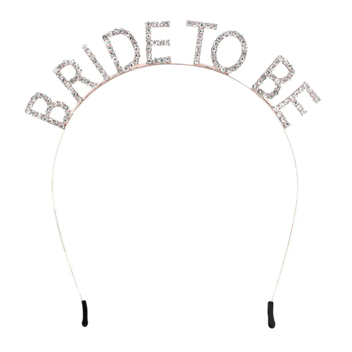 Bride to be Tiara i rosegold