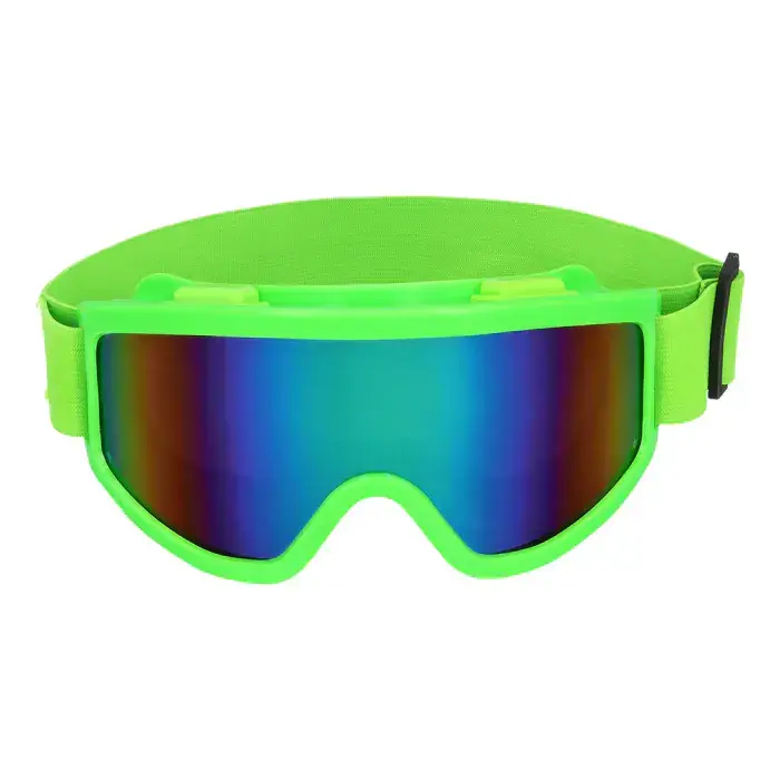 Skibrille i neon farve