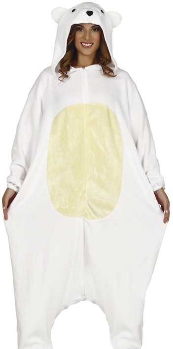 Isbjørn kostume til voksne