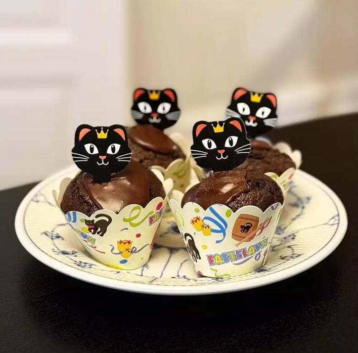 Fastelavn cupcake-sæt
