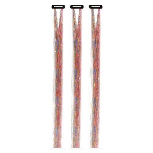 Hårextensions i glitter-multi