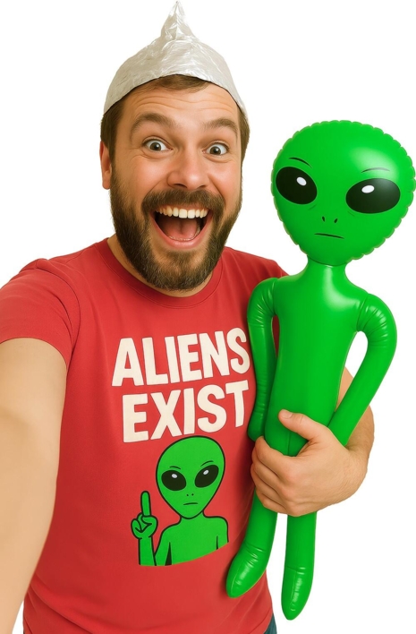 Alien dukke - oppustelig