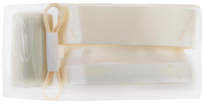 Bil dekorationssæt i creme