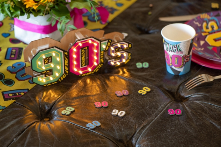 90´er konfetti i træ