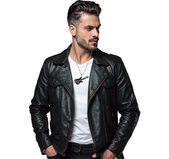 Rock guitar i halskæde