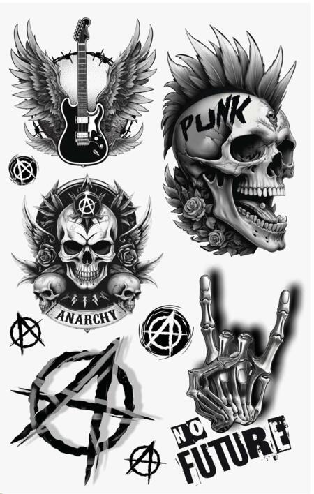 PUNK tatoveringer