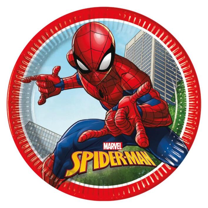 Spiderman tallerken 23cm