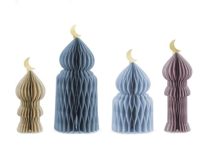 Eid væv dekorationer 4 stk.