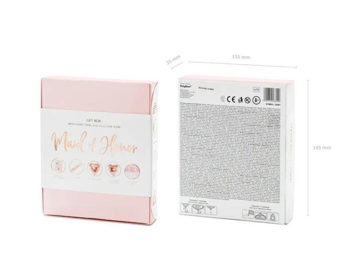 Maid og honor sæt i gavebox