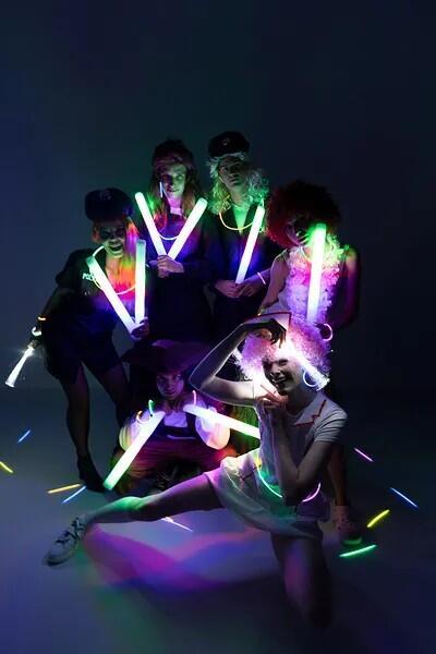 Skumstav med LED lys