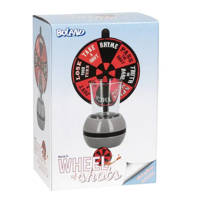Drikkespil - Wheel of shots