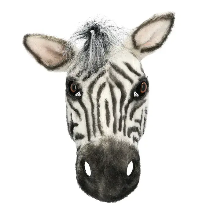 Zebra Plys Halvmaske