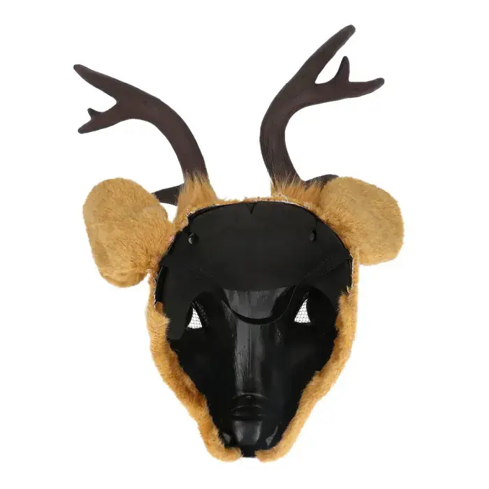 Hjort Plys Halvmaske