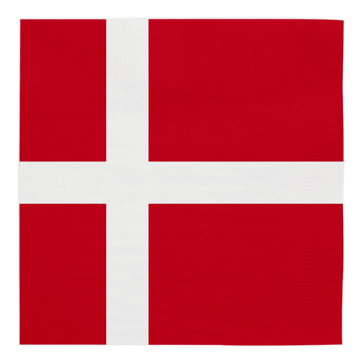 Danmark serviet
