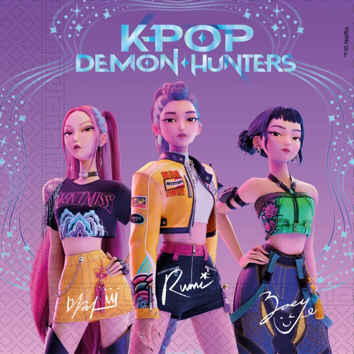 K-POP Demon Hunters Servietter