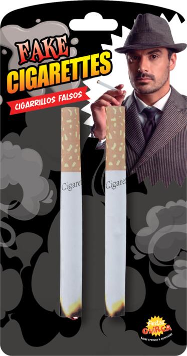 Falske Cigaretter - 2 stk. 9 cm