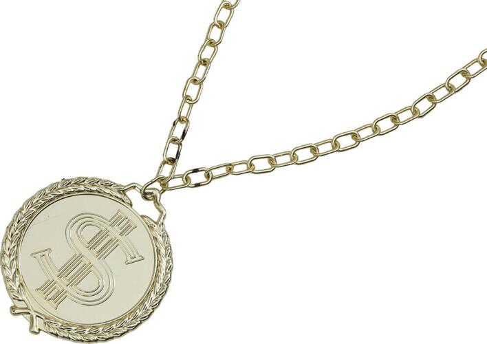 Dollar Medallion - Guld 13 cm