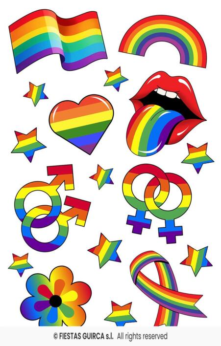 Falske Tatoveringer - Pride