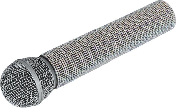 Glitter Mikrofon