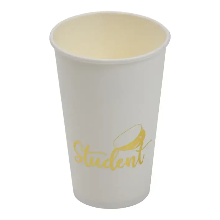 Student Krus i Hvid og Guld - 500ml