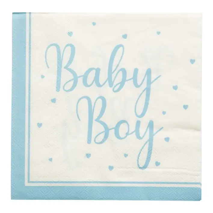Baby shower servietter - Baby Boy
