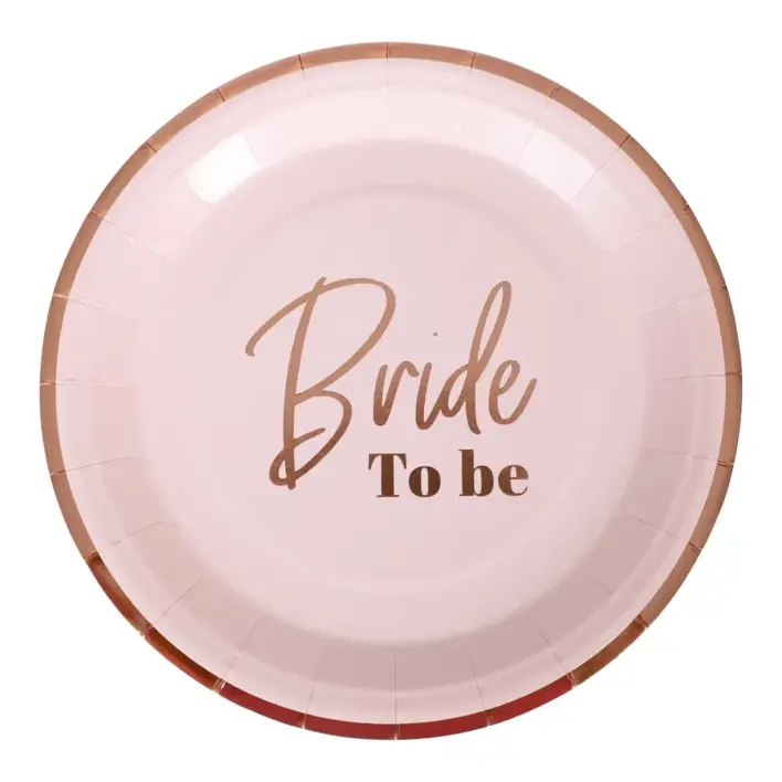 Bride to be Tallerkener